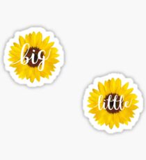 Big Little Sunflowers Sticker