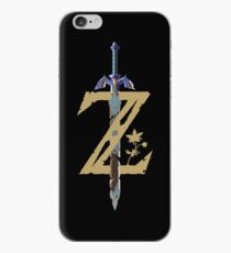 Vinilo o funda para iPhone Breath Of The Wild Logotipo