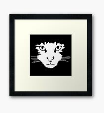 Cat (face) Framed Print