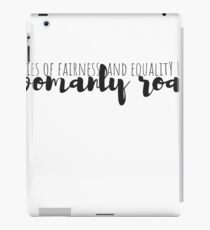 Womanly roar iPad Case/Skin