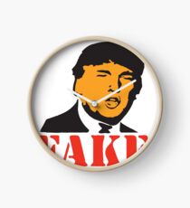 FAKE NEWS - PRESIDENT TRUMP Clock