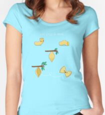 Life cycle of pasta Women's Fitted Scoop T-Shirt