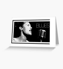 ICONIC - BILLIE HOLIDAY - Blues Greeting Card