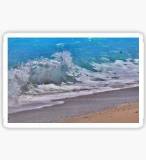 Crashing Ashore Sticker