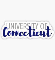 U Conn Sticker