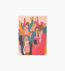 Women's March Art Board Print