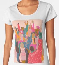 Camiseta premium para mujer Marcha femenina
