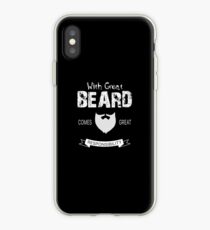 With A Great Beard 2 iPhone Case