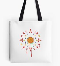 Rick and Morty Visit The Mayans Tote Bag