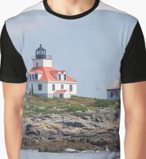 Lighthouses of Maine Graphic T-Shirt