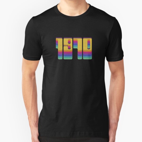 Vintage 1970 Seventies Cool Retro Style Clothing Slim Fit T-Shirt