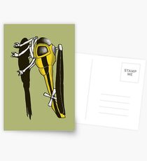 Living Machine Helicopter Fly Postcards