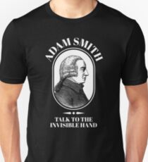 Adam Smith Funny Economics Professor Invisible Hand Unisex T-Shirt