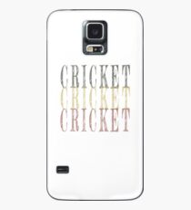 Retro Cricket design Case/Skin for Samsung Galaxy