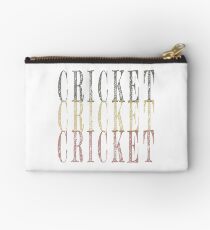 Retro Cricket design Studio Pouch