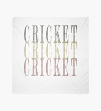 Retro Cricket design Scarf