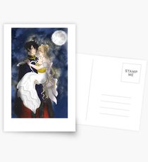Sailor Moon Serenity and Endymion Postcards