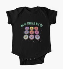 May the Donuts be With You One Piece - Short Sleeve