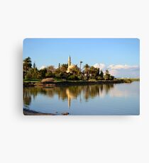 Hala Sultan Tekke in Cyprus Canvas Print