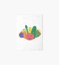 The My-Yutes “Veggie Tales” (Season 1) Art Board