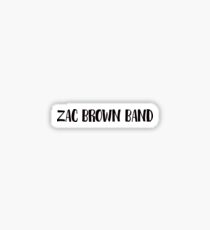 Zac Brown Band Sticker