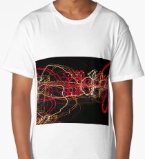 Light Painting Long T-Shirt