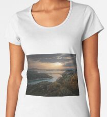 Cloudy sun Women's Premium T-Shirt