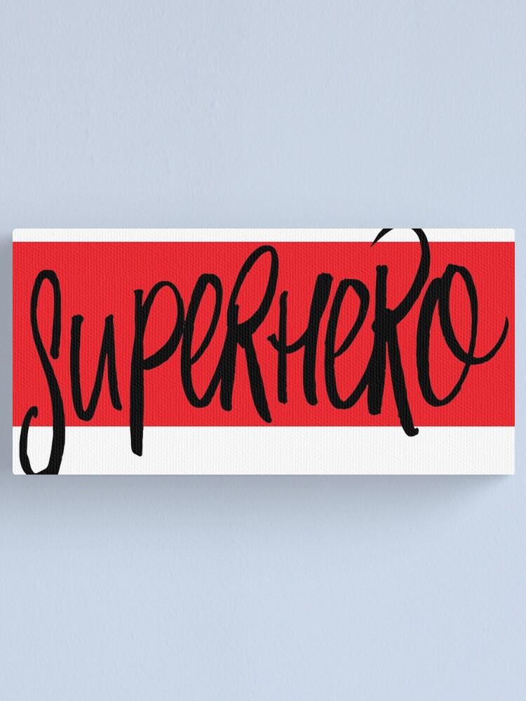Alternate view of Superhero Canvas Print