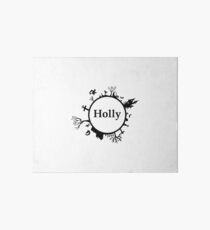 Halloween name Holly Art Board