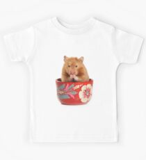Funny red-haired hamster Kids Tee
