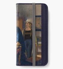 The Doctor and Vermeer's Geographer iPhone Wallet/Case/Skin