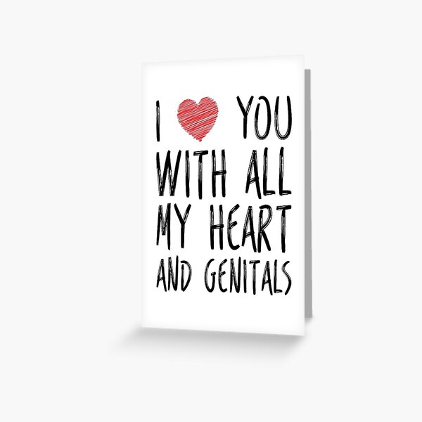 filthy girlfriend naughty cum boyfriend rude birthday card adult