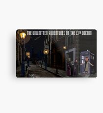 The 13th Doctor and the Paternoster Detective Agency Metal Print