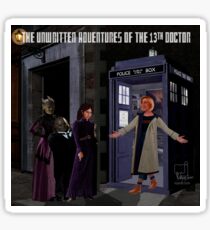 The 13th Doctor and the Paternoster Detective Agency Sticker