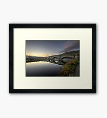 The Burnsall Crossing ! Framed Print