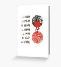 A Darker Shade of Magic Greeting Card