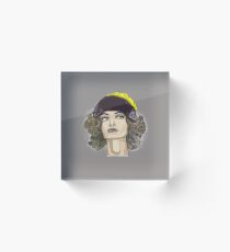 portrait of a manaquin Acrylic Block