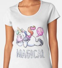 Magical Unicorn Fart Women's Premium T-Shirt