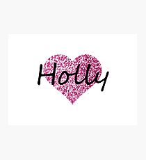 Holly Photographic Print