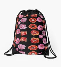 The Flowers of Evil Drawstring Bag