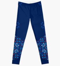 Folk Blumengeschichte Leggings