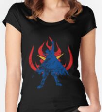 Drill the sky Women's Fitted Scoop T-Shirt