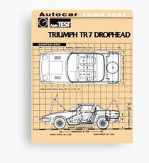 TRIUMPH TR7 Canvas Print