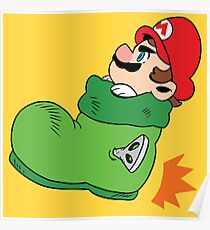 Super Mario - Goomba's Shoe Poster