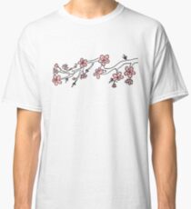 Japan Cherry Blossom Flowers Classic T-Shirt