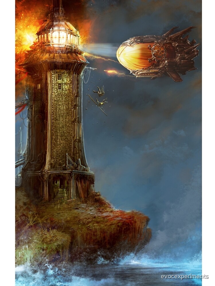 Steampunk Tower Attack! by evocexperiments
