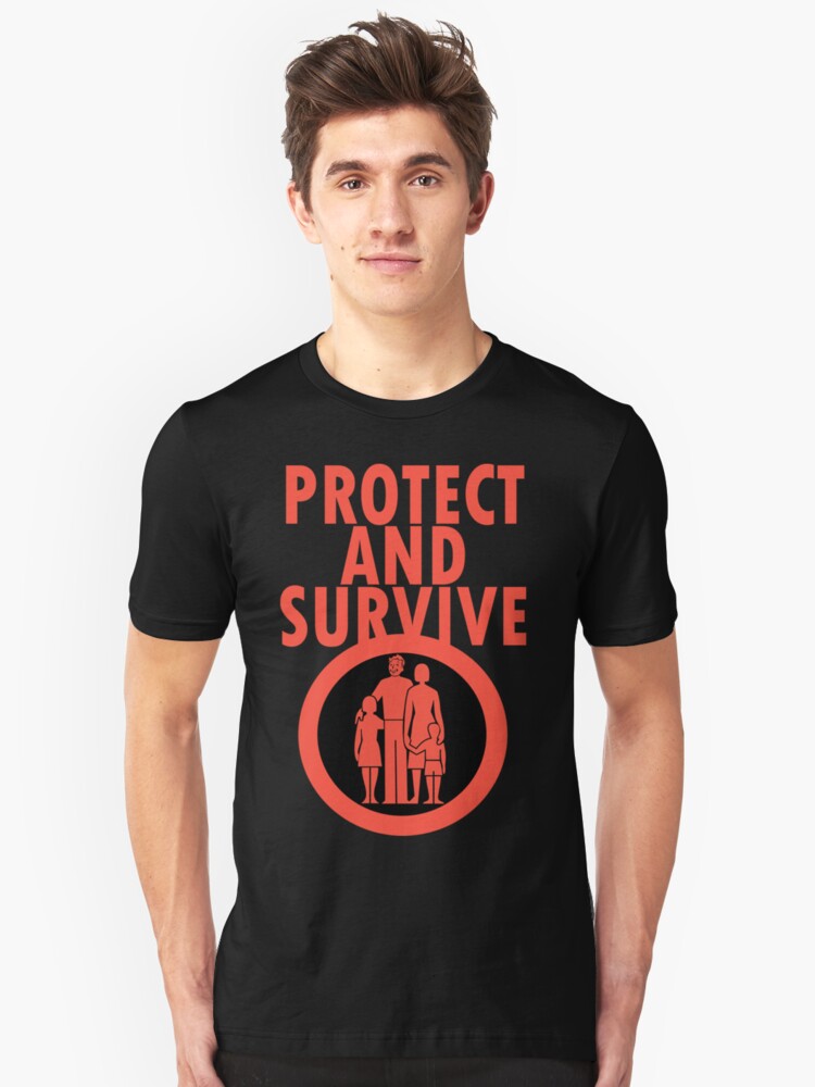 Protect And Survive Boy T Shirt By Strictlychem - 