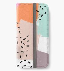 Snigger // Abstract Pattern Bright iPhone Wallet/Case/Skin