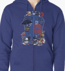 Exterminate Who Zipped Hoodie