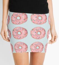 Strawberry frost donut Mini Skirt